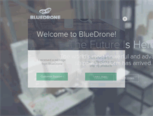 Tablet Screenshot of bluedrone.com